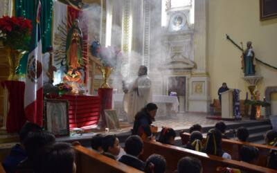 Acción de gracias a la Virgen de Guadalupe