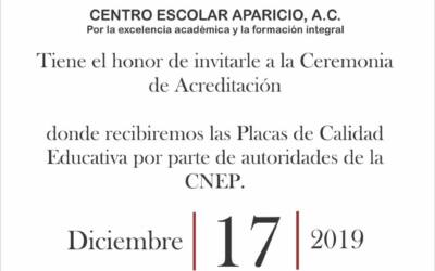 Ceremonia de Acreditación