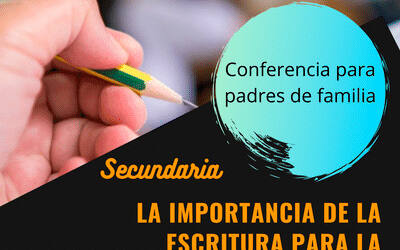 Conferencia: La importancia de la escritura para la madurez cerebral