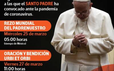 Únete a la convocatoria del papa Francisco