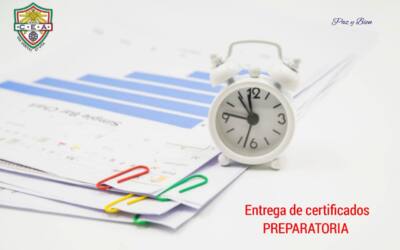 Entrega de certificados, Prepa