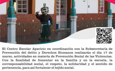 Gobierno de Puebla: Actividades lúdicas y pláticas