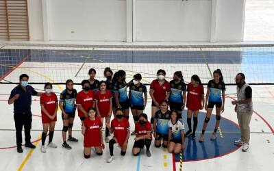 Campeonas en Vóleibol