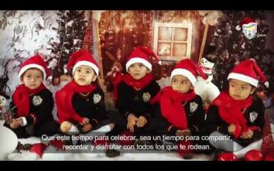 El nivel preescolar les desea una feliz Navidad 22/23