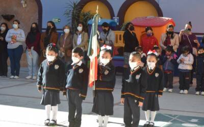 Celebración Bandera Nacional, Preescolar 2023