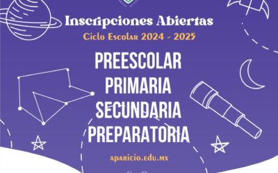 Inscripciones abiertas, ciclo escolar 2024-2025
