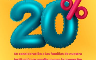 Ampliación Descuento en Inscripciones y Reinscripciones