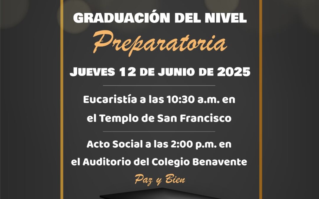 Anuncio, Graduación Nivel Preparatoria