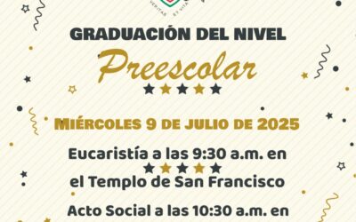 Invitación Graduación Preescolar 2025